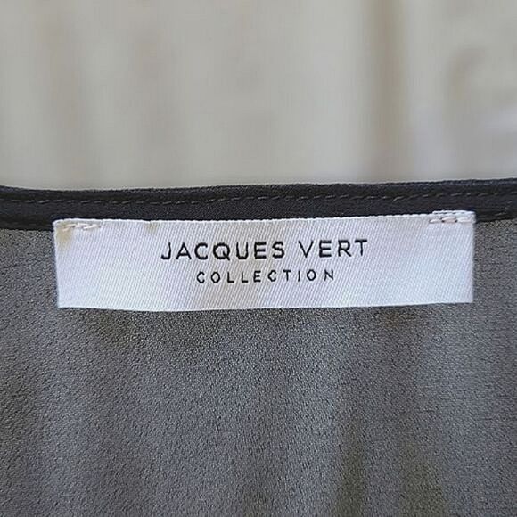 Jacques Vert black sheer chiffon shawl wrap jacket - Picture 5 of 11